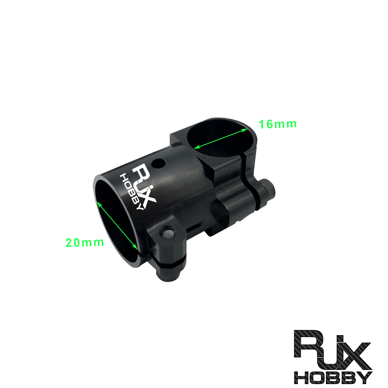 RJXHOBBY 1pcs Landing Gear Tee Tripod 16/18/20/20 to 16mm Carbon Fiber Tube Connector For Agriculture Drone UAV