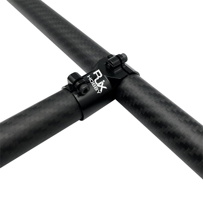 RJXHOBBY 1pcs Landing Gear Tee Tripod 16/18/20/20 to 16mm Carbon Fiber Tube Connector For Agriculture Drone UAV
