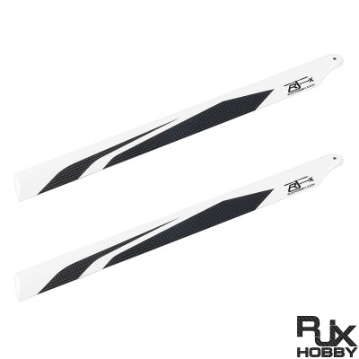 RJXHOBBY 380 RC Helicopter Carbon Fiber Blades