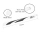 RJXHOBBY  710mm Premium CF Blades-FBL Version
