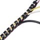 RJXHOBBY 1M Spiral Wire Wrap Tube Manage Cord for PC Computer Home Cable Outside Dia6-60MM 