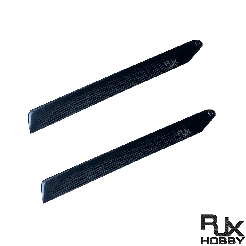 RJX 255mm  3K CF Blades-FBL Version