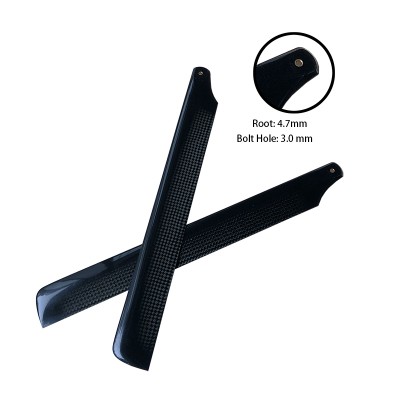 RJX 290mm 3K CF Blades-FBL Version