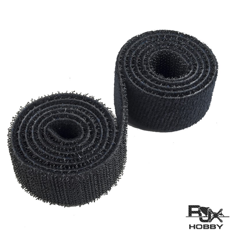 RJXHOBBY 20x1000mm Self-Gripping Back To Back Hook Loop Fastener Strap for Cable Tie