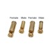 RJXHOBBY AS150 Male and Female Anti Spark Connector Plug Set for Battery, ESC, and Charge Lead