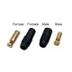 RJXHOBBY AS150 Male and Female Anti Spark Connector Plug Set for Battery, ESC, and Charge Lead