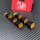 RJXHOBBY 1pcs XT-60 Female to 2 XT-60 Male XT60 No wires in parallel connection harnesses Parallel Battery Connector Adapter