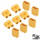 RJX 5 pairs XT30U Connector Male and Female 