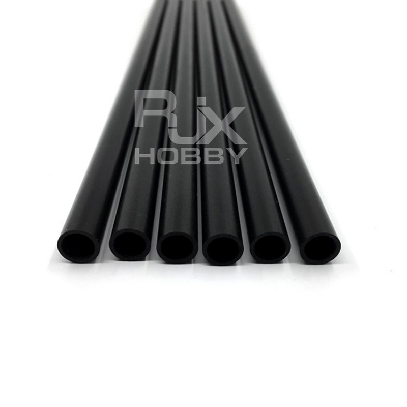 RJX 1pcs Hollow Carbon fiber tube Length 1000mm (OD 11-25mm)