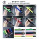 RJX OEM  20mm width  kevlar stitched anti-slip silicone battery straps