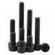 RJXHOBBY 50pcs M8 10mm-90mm Class 12.9 Alloy Steel Socket Head Caps Screws