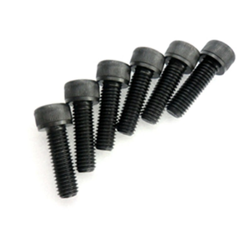 RJXHOBBY 50pcs M6 8mm-100mm Class 12.9 Alloy Steel Socket Head Caps Screws