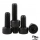 RJXHOBBY 100pcs M5 6mm-100mm Class 12.9 Alloy Steel Socket Head Caps Screws