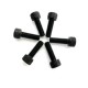 RJXHOBBY 100pcs M3 4mm-60mm Class 12.9 Alloy Steel Socket Head Caps Screws