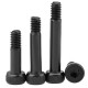RJXHOBBY 50pcs M4 30mm-100mm Class 12.9 Grade Half Tooth Hex Hexagon Socket Cap Head Screw Partially Thread Allen Bolts