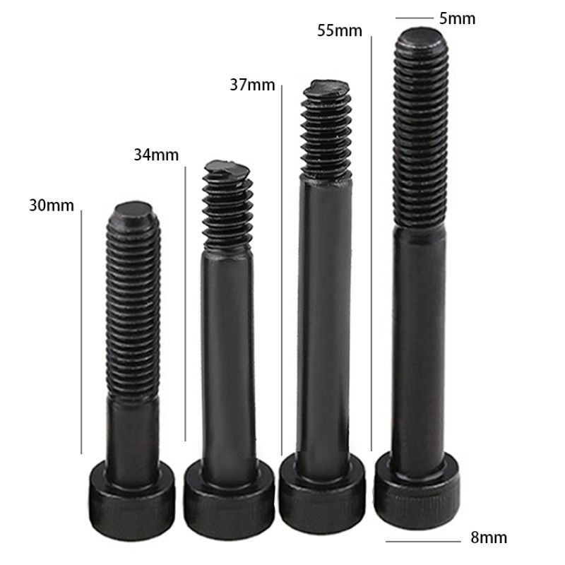 RJX 10pcs M5 Class 12.9 Alloy Steel Socket Head Caps Screws