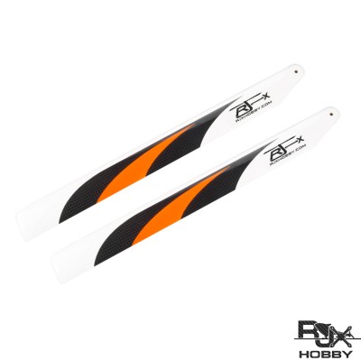 RJX Orange 360mm Premium CF Blades-FBL Version (XL Version)