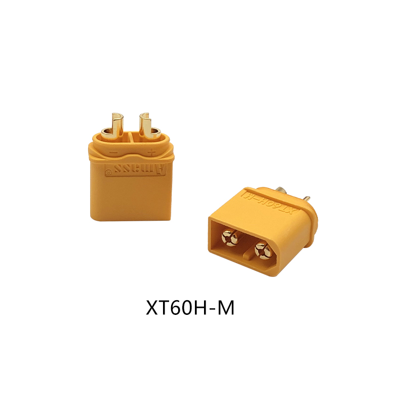 RJXHOBBY 5 Sets XT60H XT-60 Male Female Bullet Connectors Power Plugs(with caps) for RC Lipo Battery