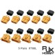 RJX 5 Sets XT60L Connector Male and Female (with caps)
