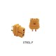 RJX 5 Sets XT60L Connector Male and Female (with caps)