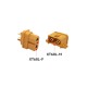 RJX 5 Sets XT60L Connector Male and Female (with caps)