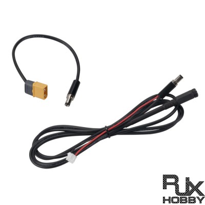 RJXHOBBY Battery Silicone Extension line DC5.5x2.1mm （For Fat Shark Goggle)