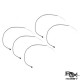 RJXHOBBY 5PCS 2.4G RECEIVER ANTENNA IPEX PORT FOR FRSKY JR-15CM