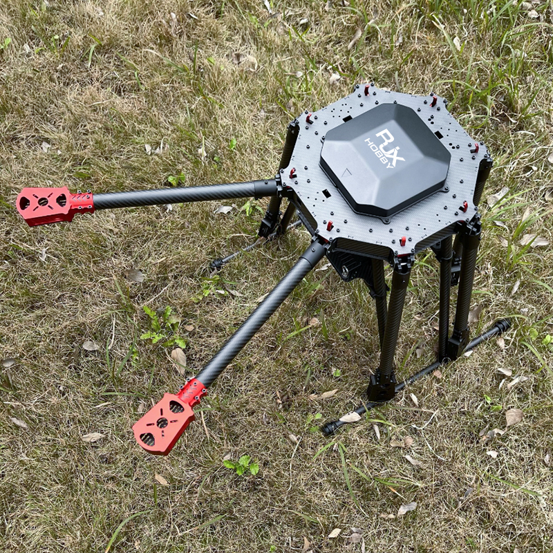 RJX1080 8-Axis Carbon Fiber Multirotor Drone Frame with Motor Mounts