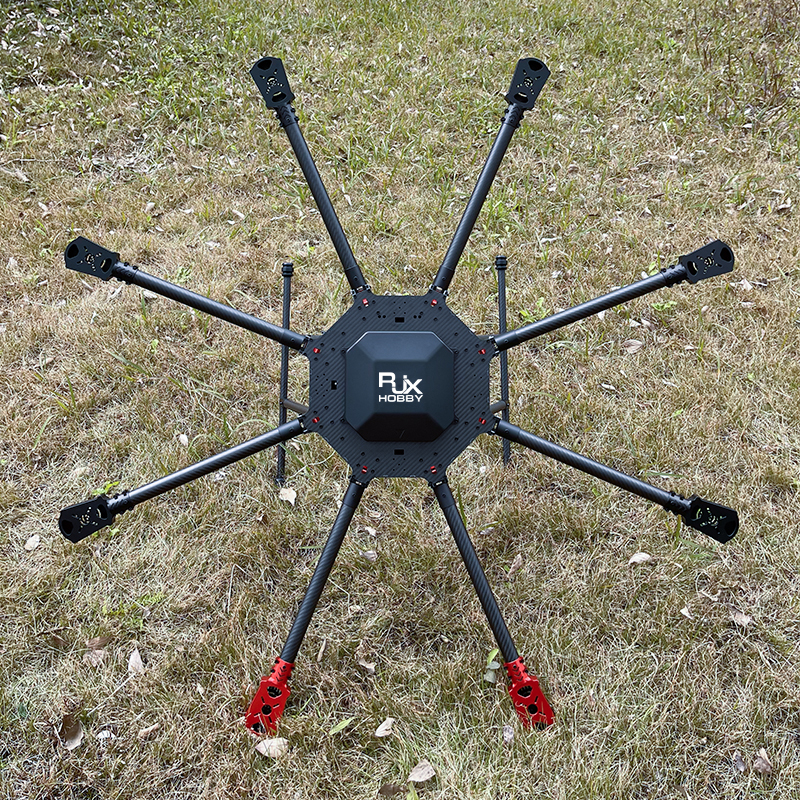 RJX1080 8-Axis Carbon Fiber Multirotor Drone Frame with Motor Mounts