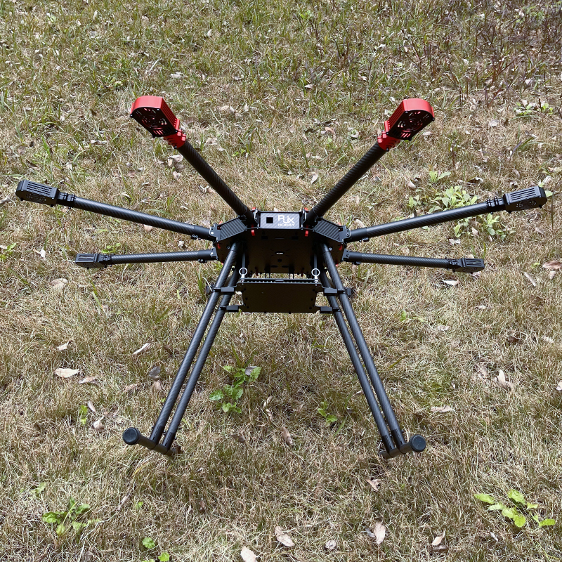 RJX1080 8-Axis Carbon Fiber Multirotor Drone Frame with Motor Mounts