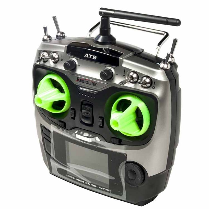 RJX 3D Printed Remote Control Rocker Model Cover for Flysky TH9X Frsky X7 X9D Transmitter 2Pcs