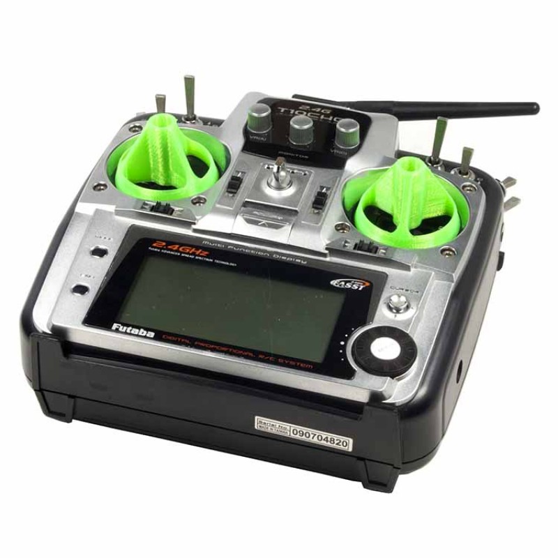 RJX 3D Printed Remote Control Rocker Model Cover for Flysky TH9X Frsky X7 X9D Transmitter 2Pcs