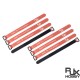 RJXHOBBY Non-Slip Silicone Battery Straps – 8 PACK(Width: 20mm Length: 200 / 250 / 300mm )