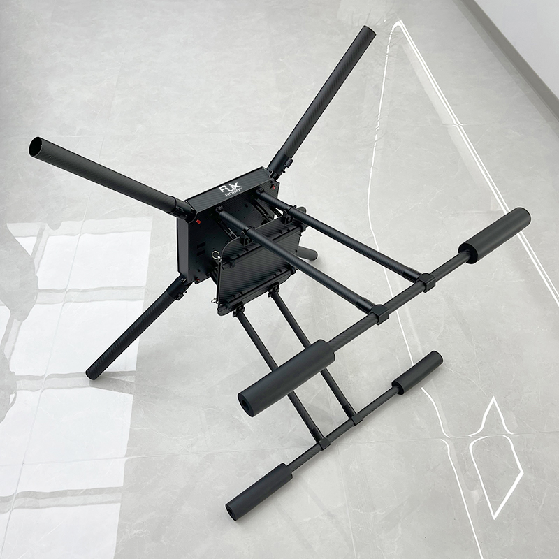 RJX1200B 4-Axis Carbon Fiber Umbrella Folding Quadcopter Frame without motor mounts