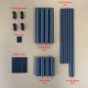 RJX1200D 4-Axis Carbon Fiber Umbrella Folding Quadcopter Frame without motor mounts