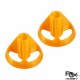 RJX 3D Printed Remote Control Rocker Model Cover for Flysky TH9X Frsky X7 X9D Transmitter 2Pcs
