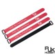 RJXHOBBY Non-Slip Silicone Battery Straps – 4PACK(Width: 20mm Length: 200 / 250 / 300mm )