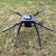 RJX1300C  4-Axis Carbon Fiber Folding Quadcopter Frame without motor mounts