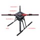 RJX1300C  4-Axis Carbon Fiber Folding Quadcopter Frame without motor mounts