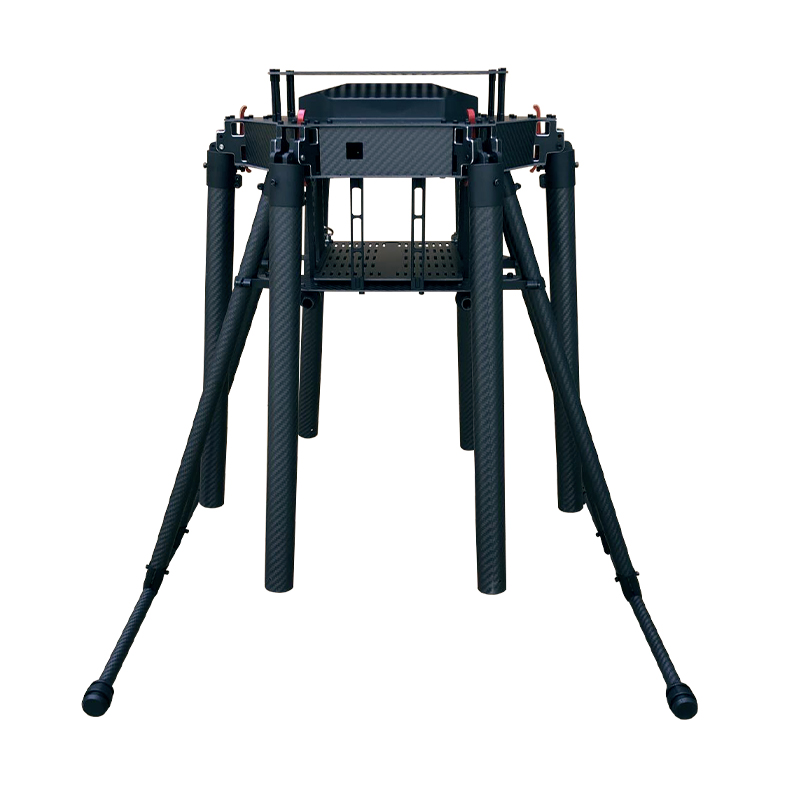 RJX1300V 6-Axis Carbon Fiber Umbrella Folding Hexacopter Frame Dual Battery Tray No Motor Mounts