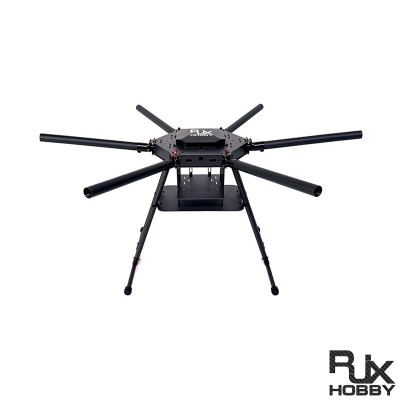 RJX1300H 6-Axis Carbon Fiber Umbrella Folding Hexacopter Frame without motor mounts