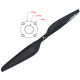 RJXHOBBY 28×9.2In Carbon Fiber Propeller (CW/CCW PAIR) PROPS for Drone, Agricultural plant protection UAV.