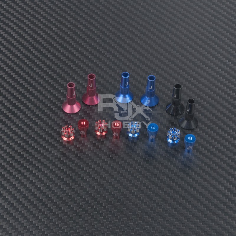 RJX M4 Lotus Style Gimbal Stick Ends for Taranis X9D+SE & M7/M9 Gimbals