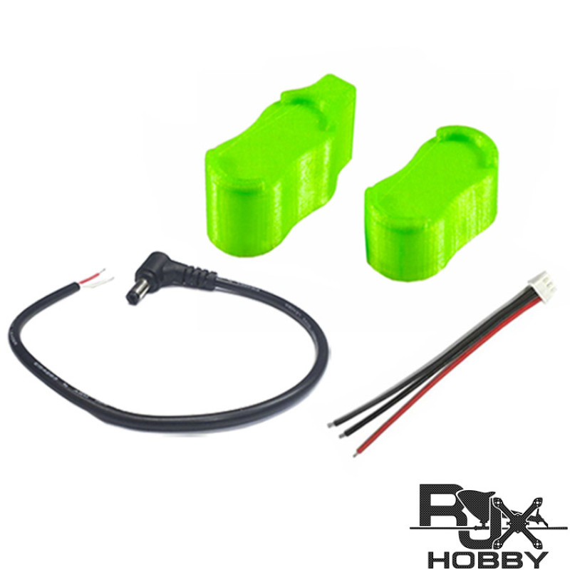 RJXHOBBY 2pcs 30cm DC 5.5*2.5mm power adapter output line (12V 4A)