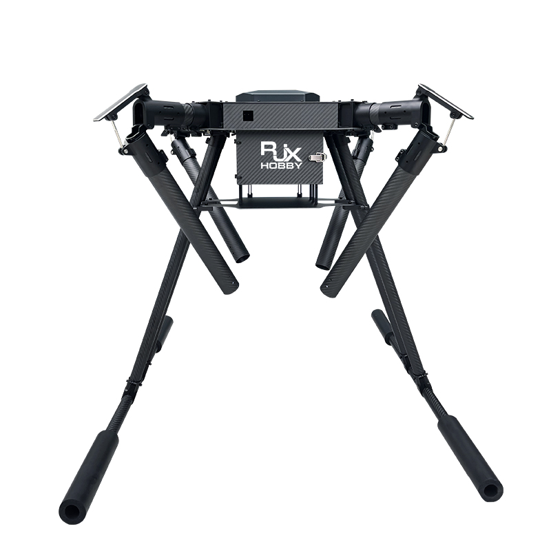 RJX1450 4-Axis Carbon Fiber Folding Quadcopter Frame without motor mounts