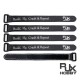 RJX Non-Slip Silicone Battery Straps – 5 Pack(Width: 20mm  Length: 200/210/220/225/230/250/300mm)