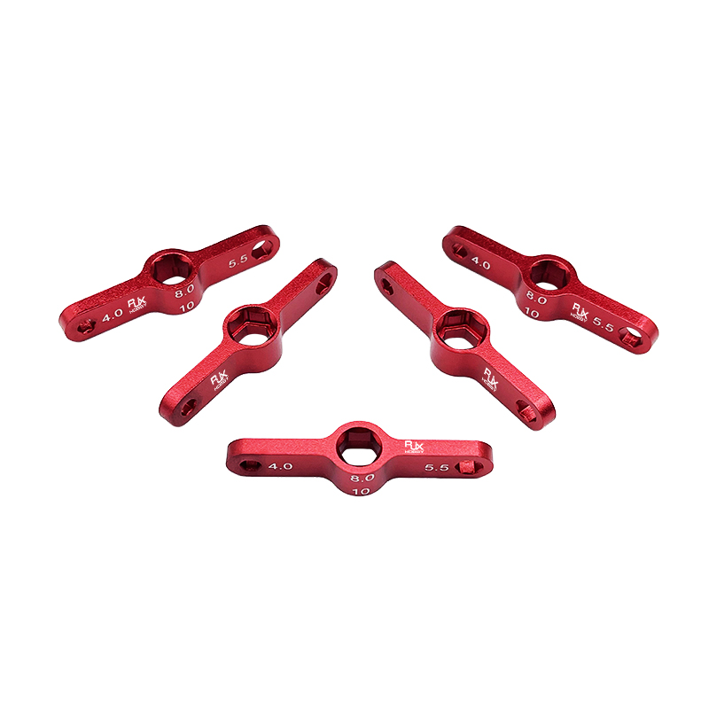 RJXHOBBY 4.0 5.0 8.0 10mm Quick Release Wrench Tool for M2/M3/M5/M6 Lock Nuts