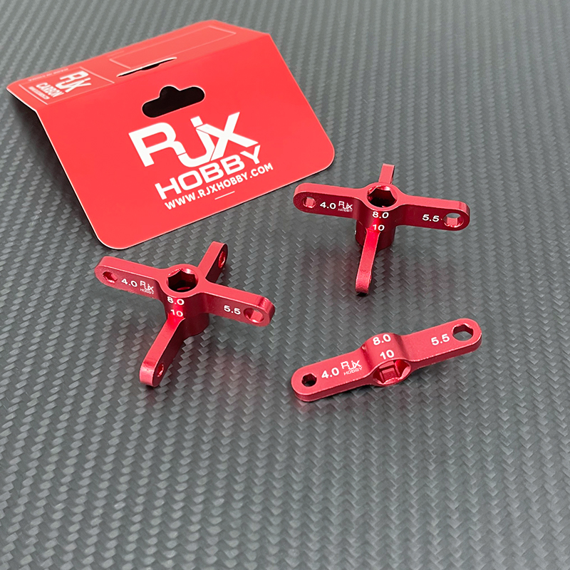 RJXHOBBY 4.0 5.0 8.0 10mm Quick Release Wrench Tool for M2/M3/M5/M6 Lock Nuts
