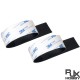 RJXHOBBY 2pcs Mesh Surface FPV Anti-Slip Damping Silicone 300X50x1mm Mat Adhesive Tape for drone Lipo Battery