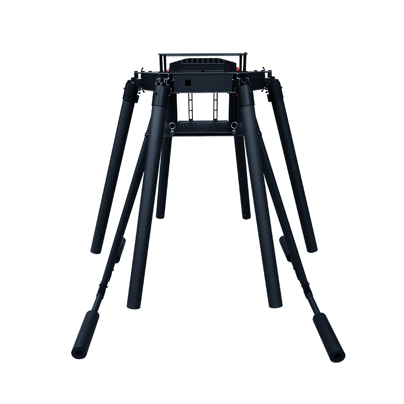 RJX1600 6-Axis Carbon Fiber Umbrella Folding Hexacopter Frame without motor mounts